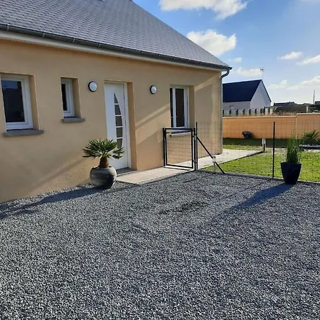Maison Neuve Proche De La Mer Créances Buitenkant foto